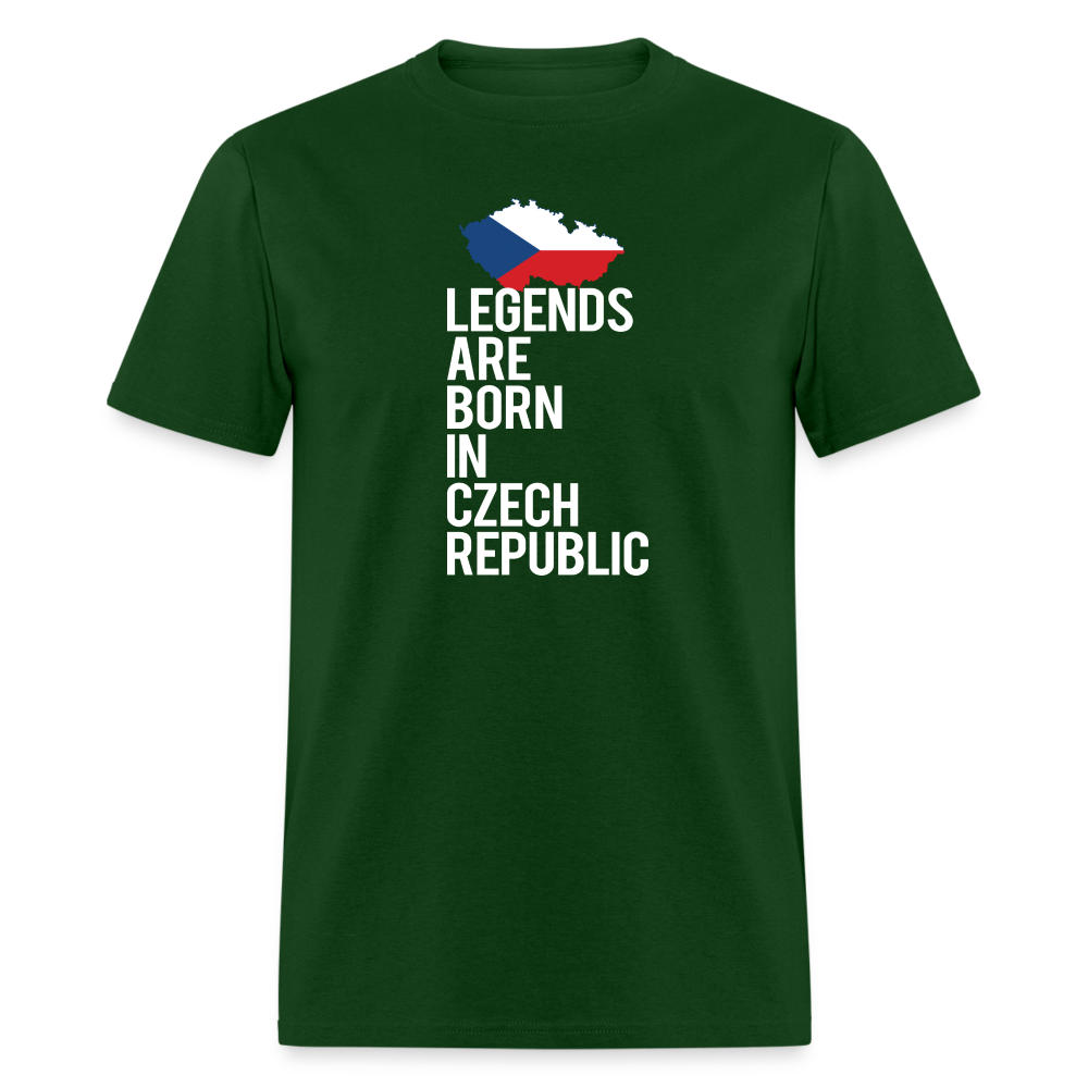 Legends are born in Czech Republic Unisex Classic T-Shirt-Unisex Classic T-Shirt | Fruit of the Loom 3930-Teelime | shirts-hoodies-mugs