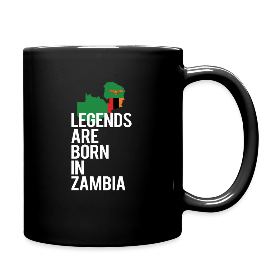Legends are born in Zambia Full Color Mug