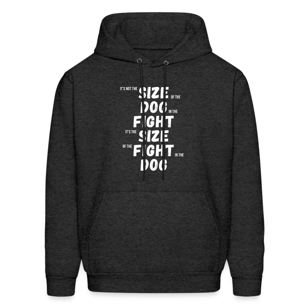 It's not the size of the dog in the fight It's the size of the fight in the dog Men's Hoodie-Men's Hoodie | Hanes P170-Teelime | shirts-hoodies-mugs