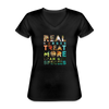 Real Nurses treat more than one species Women's V-Neck T-Shirt-Women's V-Neck T-Shirt | Fruit of the Loom L39VR-Teelime | shirts-hoodies-mugs