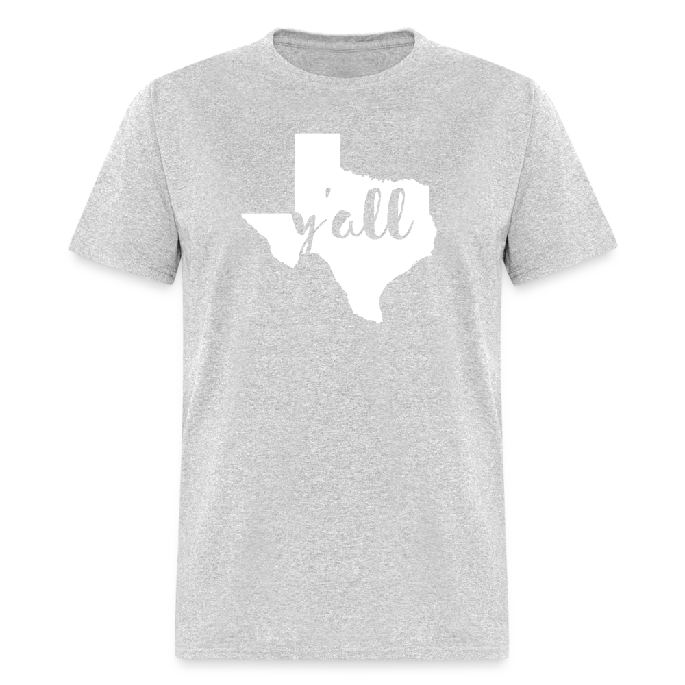 Texas Y'all Unisex Classic T-Shirt-Unisex Classic T-Shirt | Fruit of the Loom 3930-Teelime | shirts-hoodies-mugs