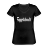Fuggedaboutit Women's V-Neck T-Shirt-Women's V-Neck T-Shirt | Fruit of the Loom L39VR-Teelime | shirts-hoodies-mugs