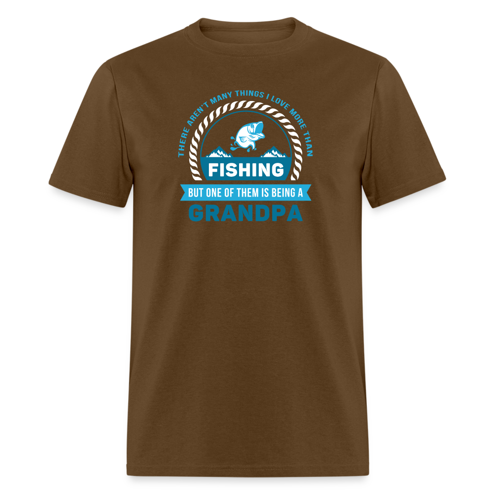 There aren't many things I love more than Fishing, but one of them is being a Grandpa Unisex Classic T-Shirt-Unisex Classic T-Shirt | Fruit of the Loom 3930-Teelime | shirts-hoodies-mugs