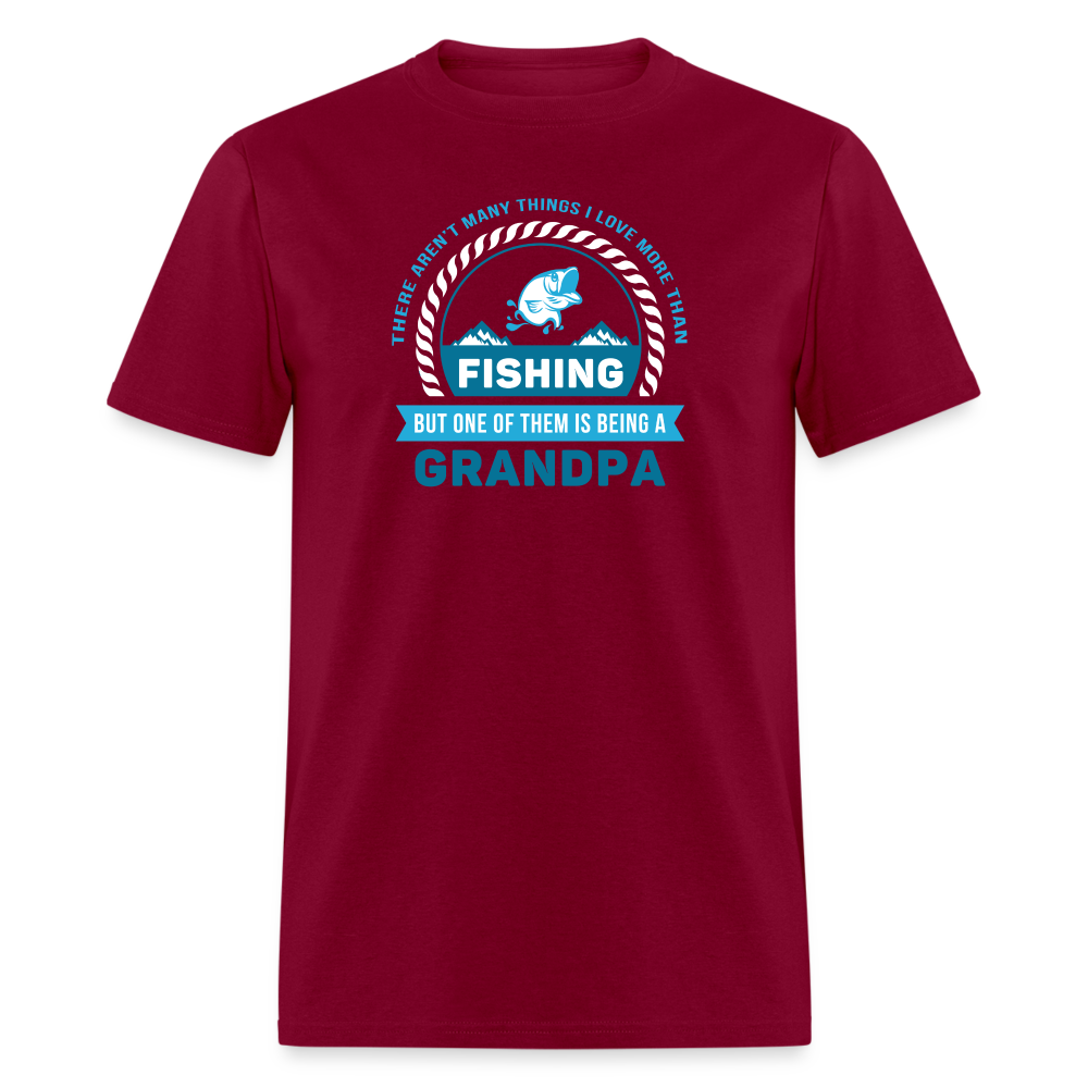 There aren't many things I love more than Fishing, but one of them is being a Grandpa Unisex Classic T-Shirt-Unisex Classic T-Shirt | Fruit of the Loom 3930-Teelime | shirts-hoodies-mugs