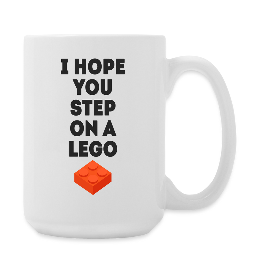 I hope you step on a lego Coffee/Tea Mug 15 oz-Coffee/Tea Mug 15 oz-Teelime | shirts-hoodies-mugs