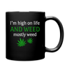 I'm High On Life. And Weed. Mostly Weed Full Color Mug-Full Color Mug | BestSub B11Q-Teelime | shirts-hoodies-mugs