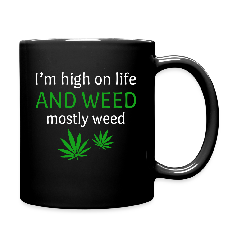 I'm High On Life. And Weed. Mostly Weed Full Color Mug-Full Color Mug | BestSub B11Q-Teelime | shirts-hoodies-mugs