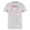 Girls that like fast cars and racing aren't weird They are a rare gift from God Unisex Classic T-Shirt-Unisex Classic T-Shirt | Fruit of the Loom 3930-Teelime | shirts-hoodies-mugs