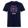 Girls that like fast cars and racing aren't weird They are a rare gift from God Unisex Classic T-Shirt-Unisex Classic T-Shirt | Fruit of the Loom 3930-Teelime | shirts-hoodies-mugs