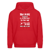 Some people have to wait a lifetime to meet their favorite Gymnastics player mine calls me dad Men's Hoodie-Men's Hoodie | Hanes P170-Teelime | shirts-hoodies-mugs