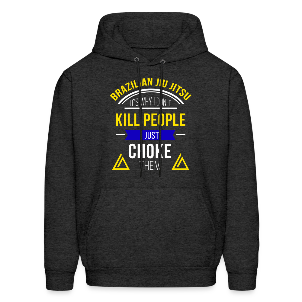 It's Why I Don't Kill People I Just Choke Them Men's Hoodie-Men's Hoodie | Hanes P170-Teelime | shirts-hoodies-mugs
