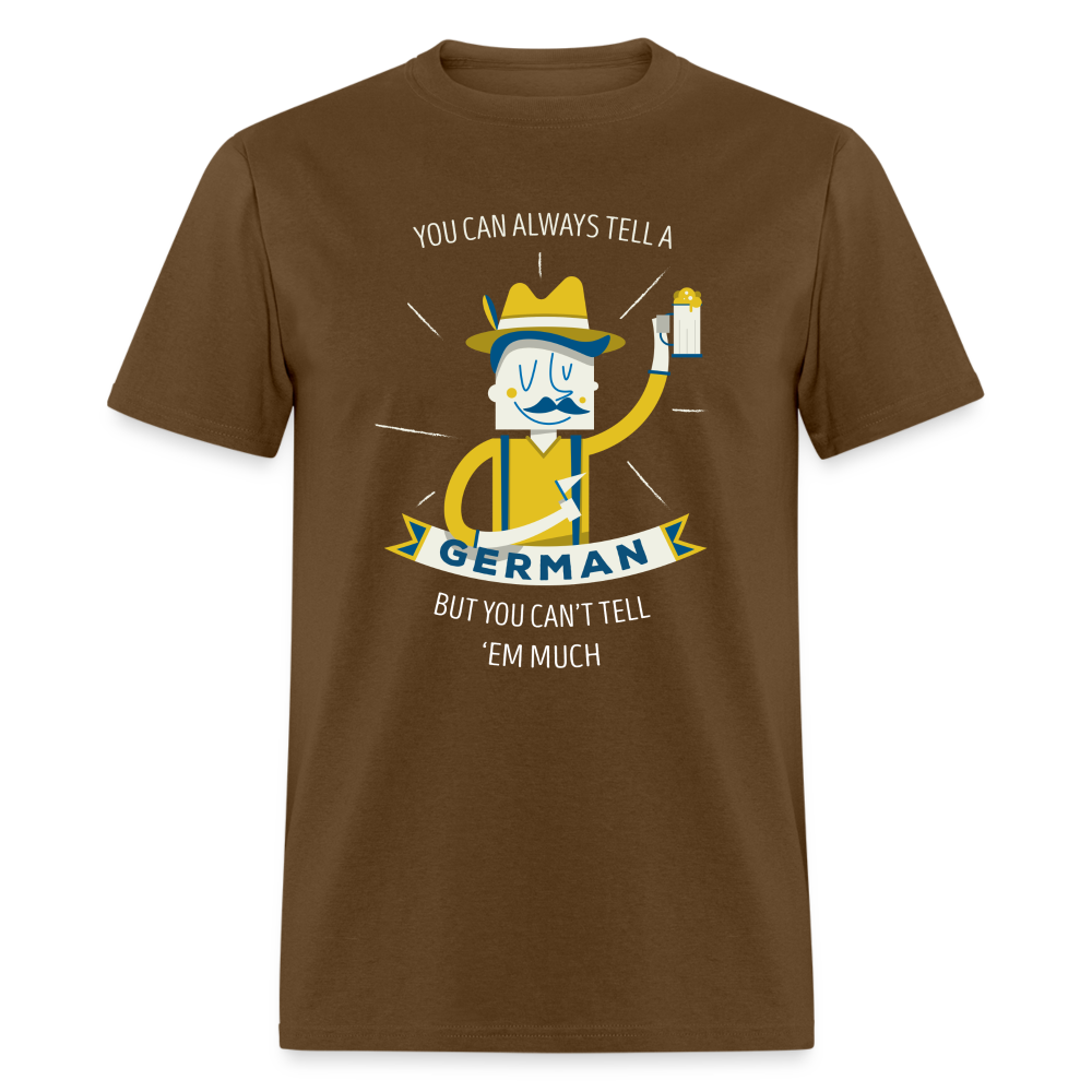 You can always tell a German but you can't tell 'em much Unisex Classic T-Shirt-Unisex Classic T-Shirt | Fruit of the Loom 3930-Teelime | shirts-hoodies-mugs