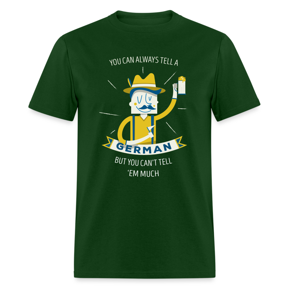 You can always tell a German but you can't tell 'em much Unisex Classic T-Shirt-Unisex Classic T-Shirt | Fruit of the Loom 3930-Teelime | shirts-hoodies-mugs