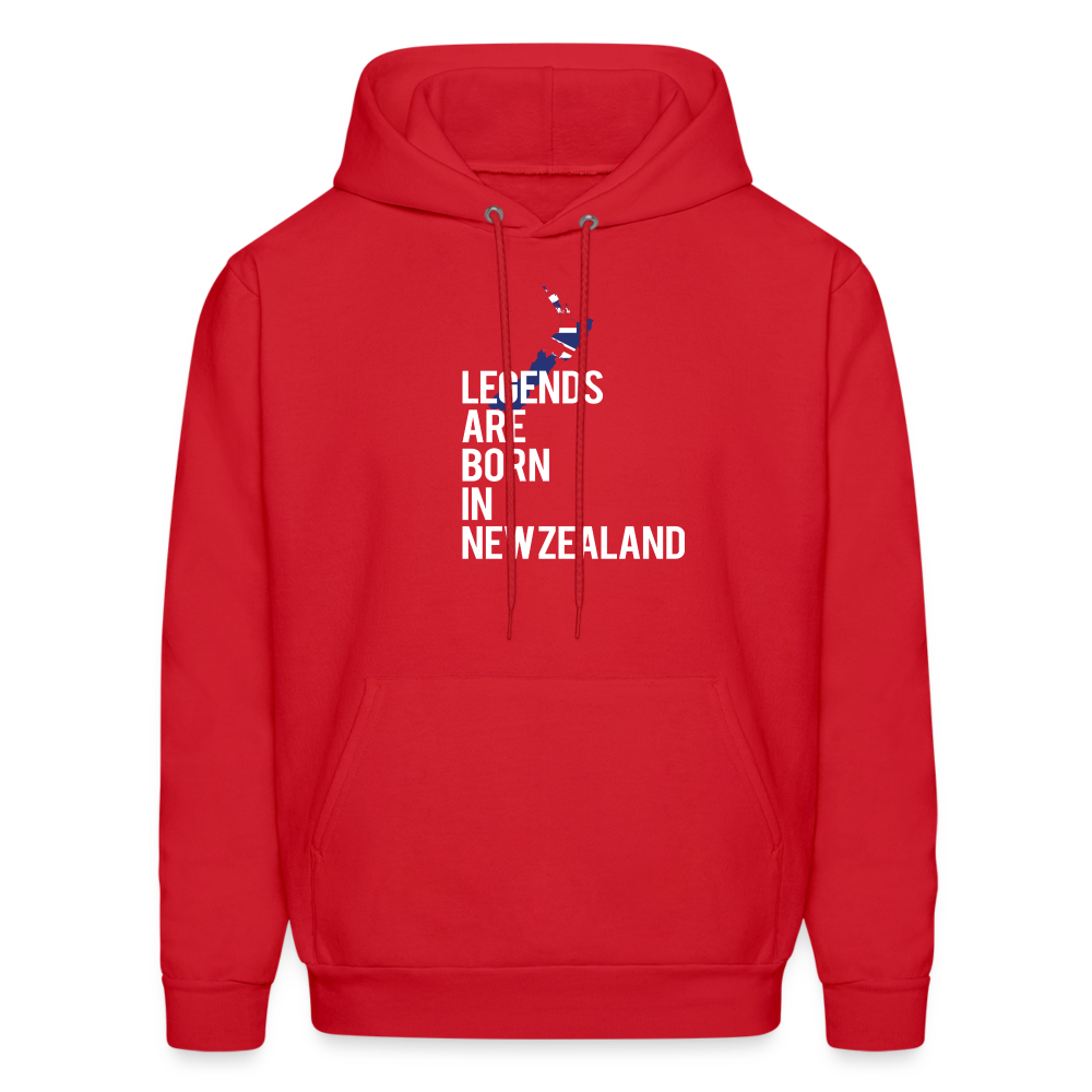 Legends are born in New Zealand Men's Hoodie-Men's Hoodie | Hanes P170-Teelime | shirts-hoodies-mugs