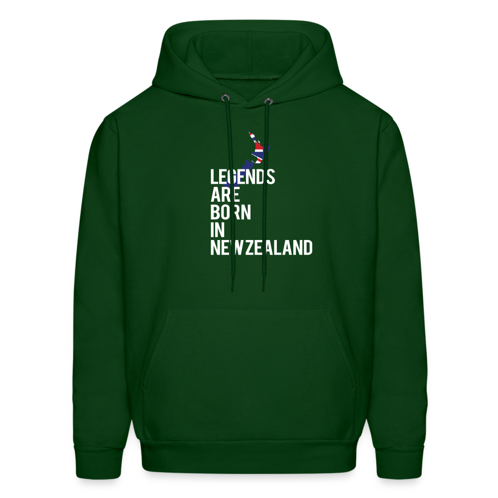 Legends are born in New Zealand Men's Hoodie-Men's Hoodie | Hanes P170-Teelime | shirts-hoodies-mugs