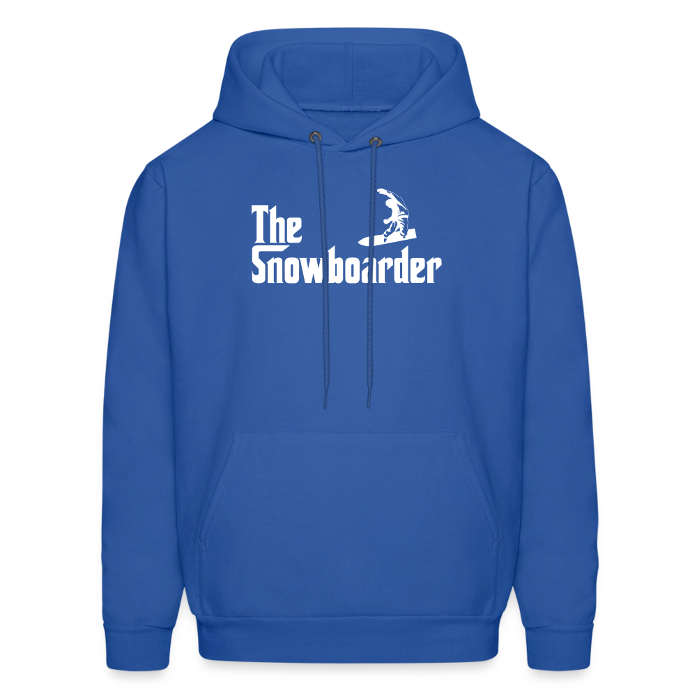 The Snowboarder Men's Hoodie-Men's Hoodie | Hanes P170-Teelime | shirts-hoodies-mugs