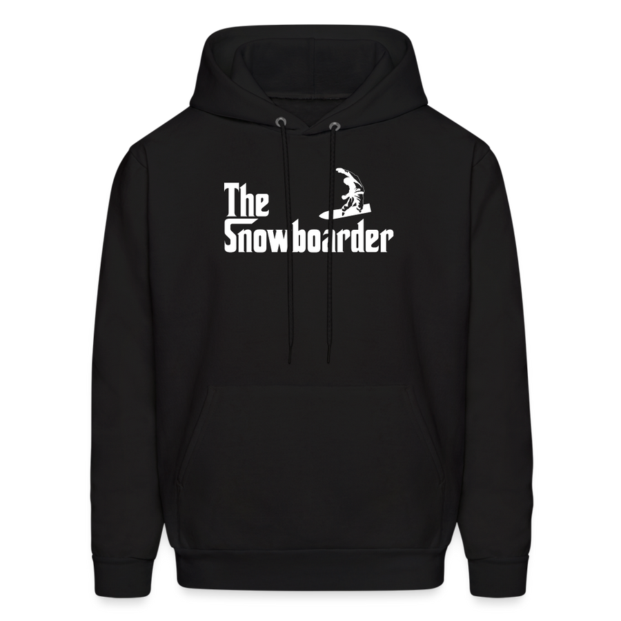 The Snowboarder Men's Hoodie-Men's Hoodie | Hanes P170-Teelime | shirts-hoodies-mugs