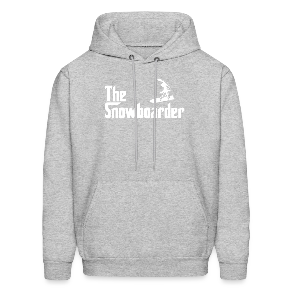 The Snowboarder Men's Hoodie-Men's Hoodie | Hanes P170-Teelime | shirts-hoodies-mugs