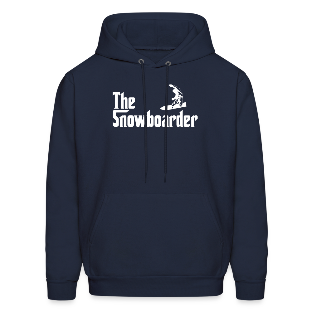 The Snowboarder Men's Hoodie-Men's Hoodie | Hanes P170-Teelime | shirts-hoodies-mugs