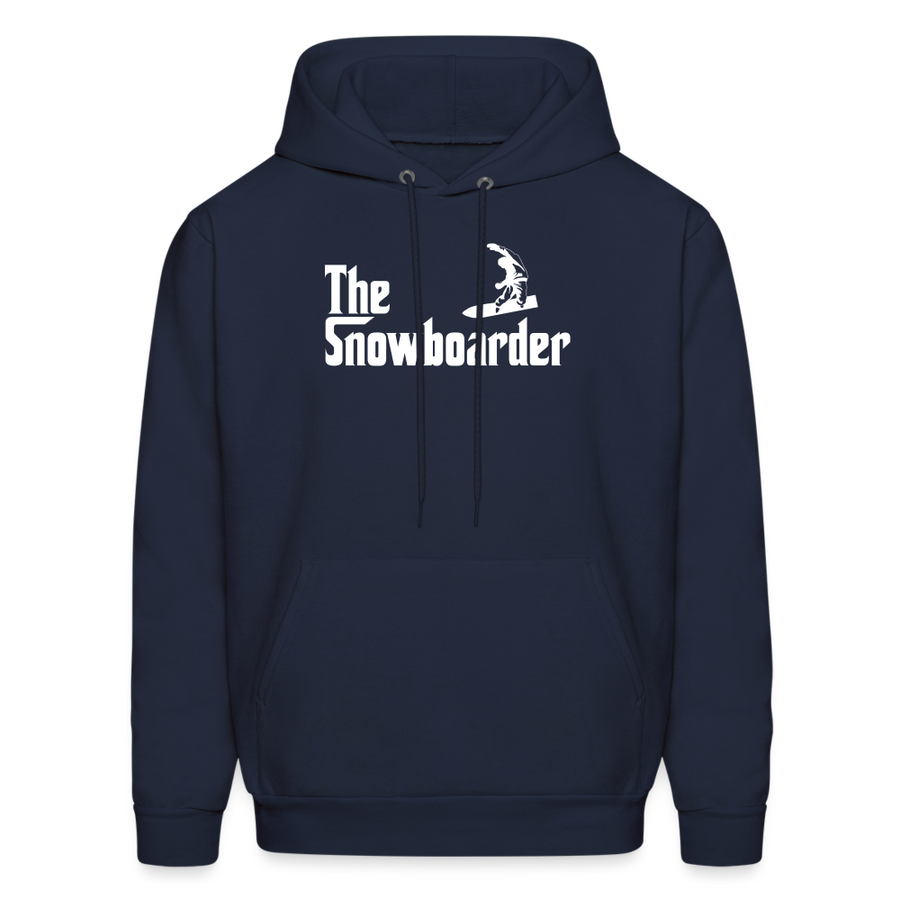 The Snowboarder Men's Hoodie-Men's Hoodie | Hanes P170-Teelime | shirts-hoodies-mugs