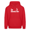 The Snowboarder Men's Hoodie-Men's Hoodie | Hanes P170-Teelime | shirts-hoodies-mugs