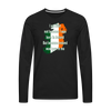 I am Irish not because I was born in Ireland But because Ireland was born in me Men's Premium Long Sleeve T-Shirt-Men's Premium Long Sleeve T-Shirt | Spreadshirt 875-Teelime | shirts-hoodies-mugs