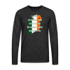 I am Irish not because I was born in Ireland But because Ireland was born in me Men's Premium Long Sleeve T-Shirt-Men's Premium Long Sleeve T-Shirt | Spreadshirt 875-Teelime | shirts-hoodies-mugs