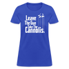 Leave The Gun Take The Cannolis Women's T-Shirt-Women's T-Shirt | Fruit of the Loom L3930R-Teelime | shirts-hoodies-mugs