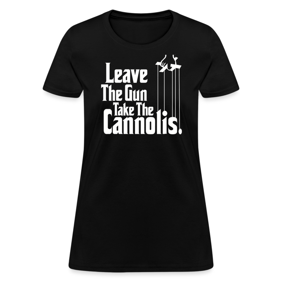 Leave The Gun Take The Cannolis Women's T-Shirt-Women's T-Shirt | Fruit of the Loom L3930R-Teelime | shirts-hoodies-mugs