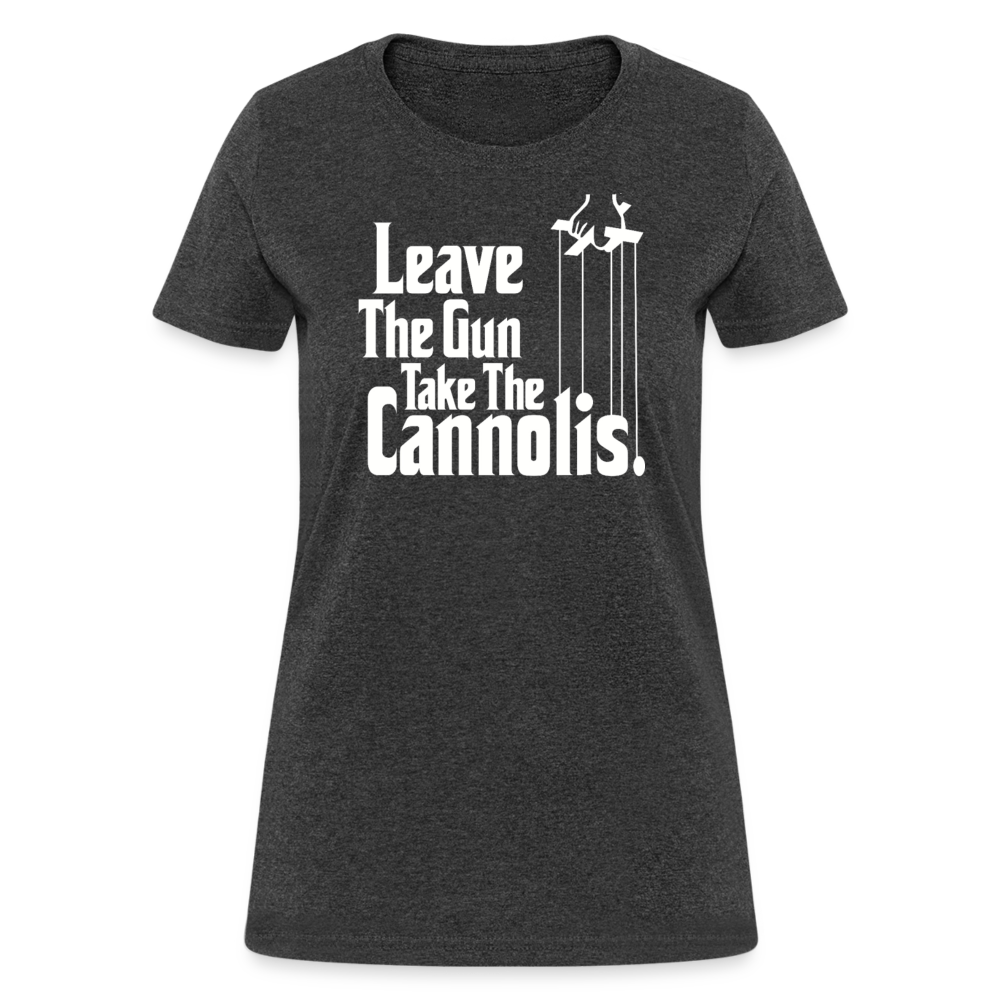 Leave The Gun Take The Cannolis Women's T-Shirt-Women's T-Shirt | Fruit of the Loom L3930R-Teelime | shirts-hoodies-mugs