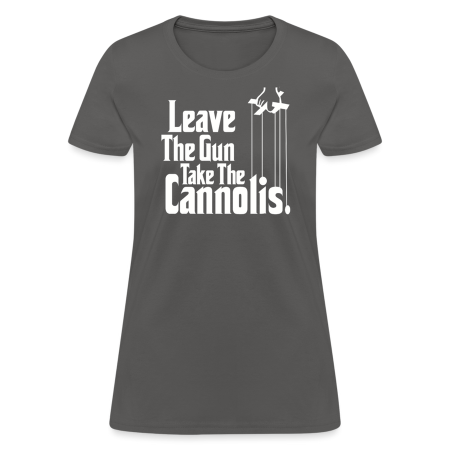 Leave The Gun Take The Cannolis Women's T-Shirt-Women's T-Shirt | Fruit of the Loom L3930R-Teelime | shirts-hoodies-mugs