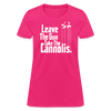 Leave The Gun Take The Cannolis Women's T-Shirt-Women's T-Shirt | Fruit of the Loom L3930R-Teelime | shirts-hoodies-mugs