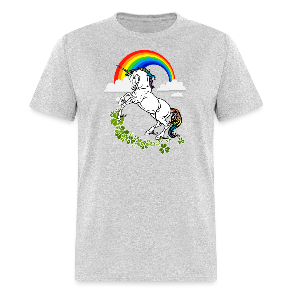 Happy Saint Patrick's Day - " Unicorn " Unisex Classic T-Shirt-Unisex Classic T-Shirt | Fruit of the Loom 3930-Teelime | shirts-hoodies-mugs