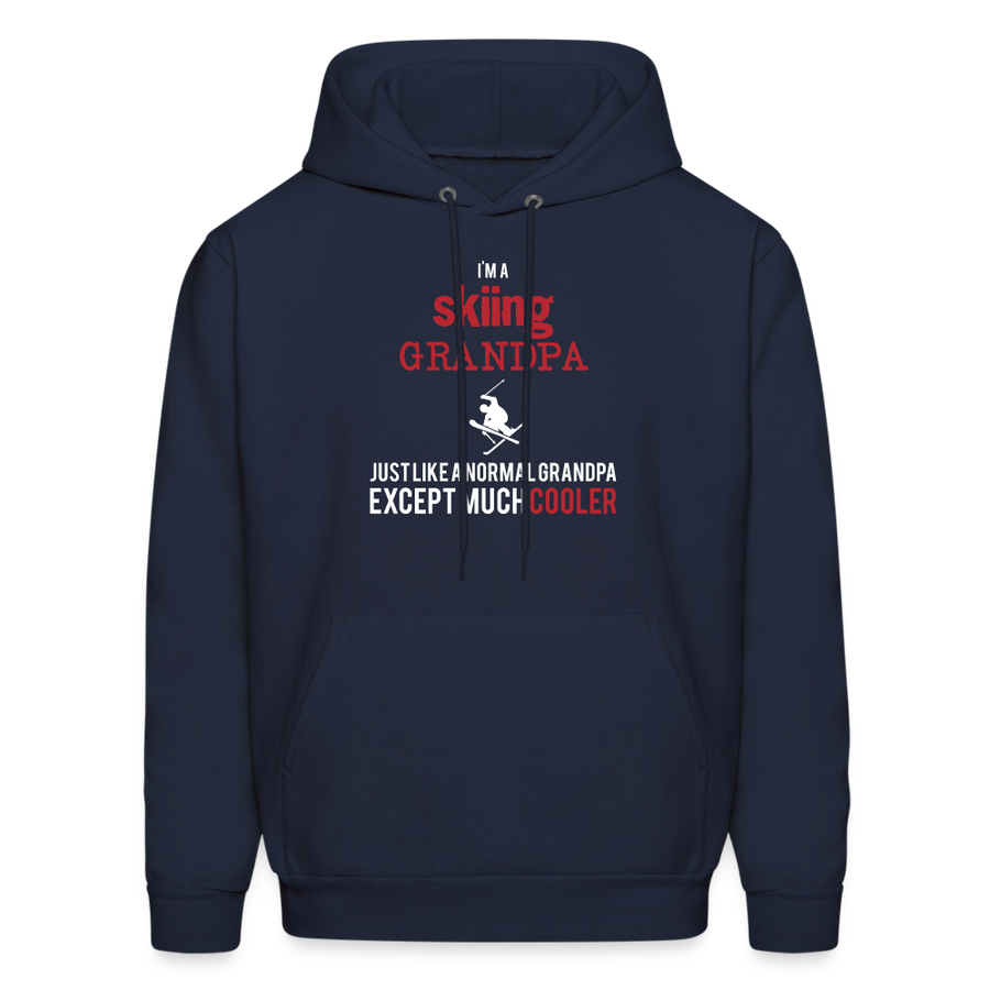 I'm a skiing grandpa just like a normal grandpa except much cooler Men's Hoodie