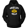 Fitness T Shirt - Grab life by the bells-T-shirt-Teelime | shirts-hoodies-mugs