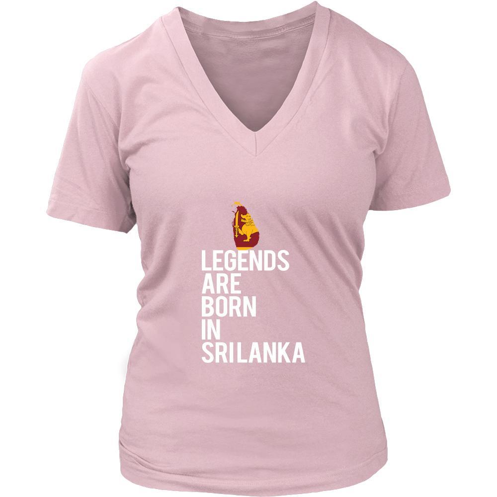 Sri Lanka Shirt - Legends are born in Sri Lanka - National Heritage Gift-T-shirt-Teelime | shirts-hoodies-mugs