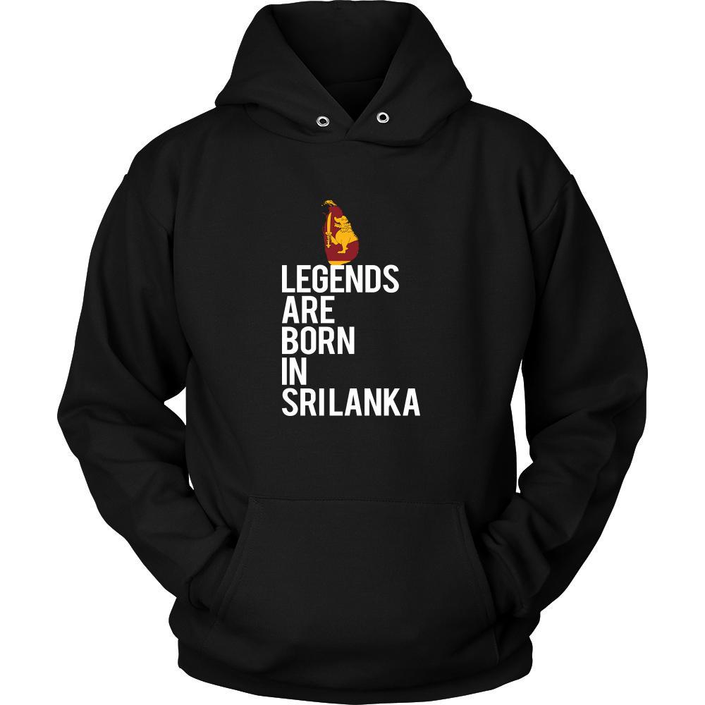 Sri Lanka Shirt - Legends are born in Sri Lanka - National Heritage Gift-T-shirt-Teelime | shirts-hoodies-mugs