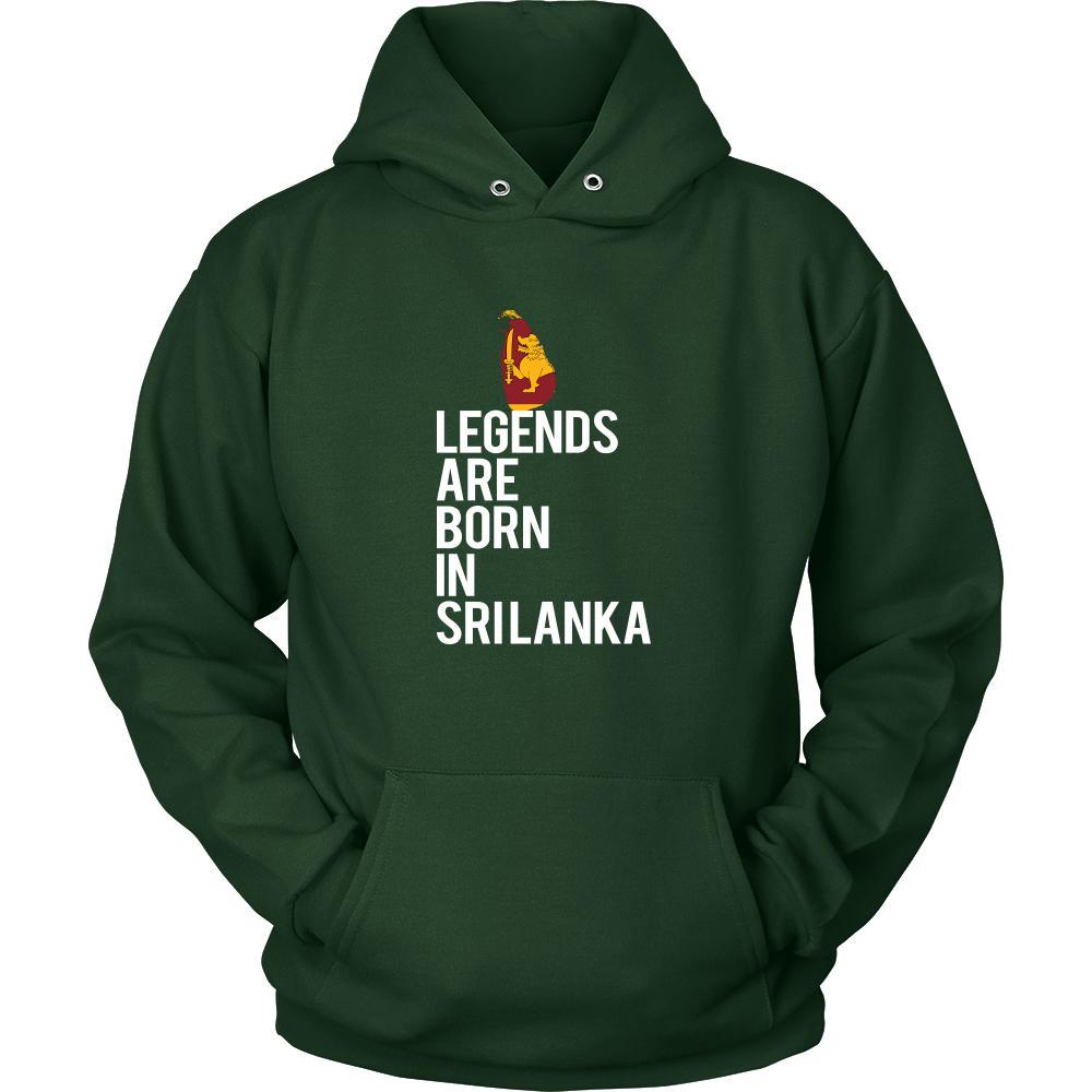 Sri Lanka Shirt - Legends are born in Sri Lanka - National Heritage Gift-T-shirt-Teelime | shirts-hoodies-mugs
