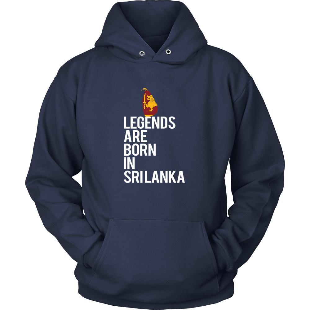 Sri Lanka Shirt - Legends are born in Sri Lanka - National Heritage Gift-T-shirt-Teelime | shirts-hoodies-mugs