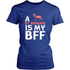 St. Bernard Shirt - a St. Bernard is my bff- Dog Lover Gift-T-shirt-Teelime | shirts-hoodies-mugs