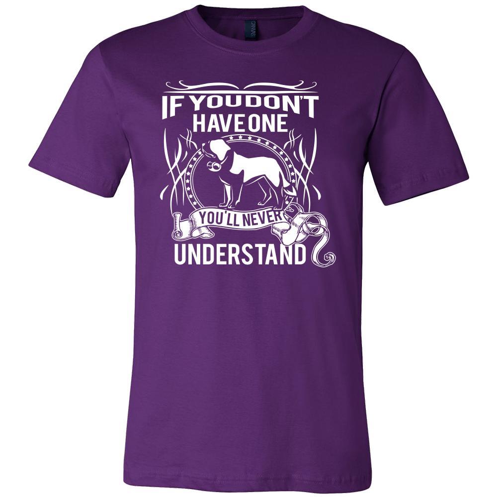 St. Bernard Shirt - If you don't have one you'll never understand- Dog Lover Gift-T-shirt-Teelime | shirts-hoodies-mugs