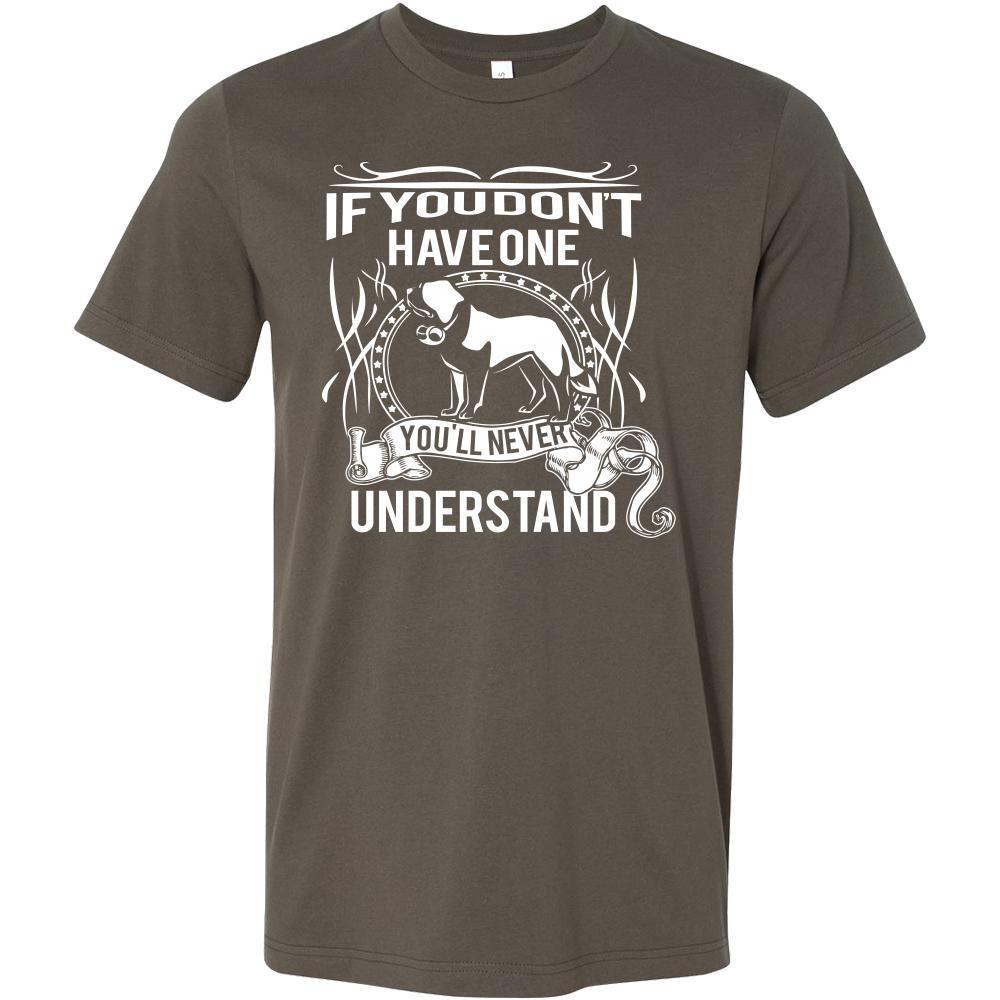 St. Bernard Shirt - If you don't have one you'll never understand- Dog Lover Gift-T-shirt-Teelime | shirts-hoodies-mugs