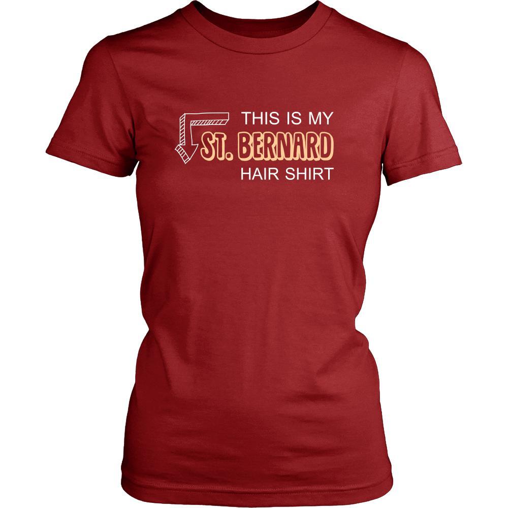 St. Bernard Shirt - This is my St. Bernard hair shirt - Dog Lover Gift-T-shirt-Teelime | shirts-hoodies-mugs
