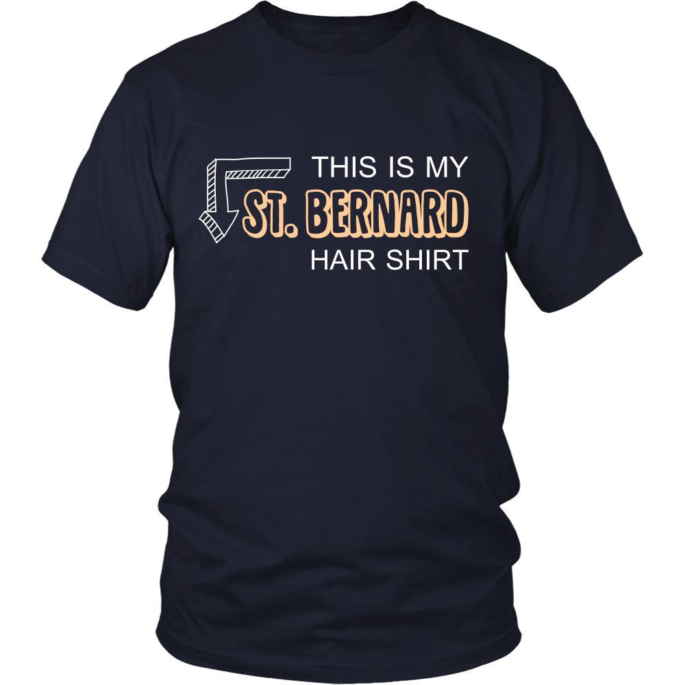 St. Bernard Shirt - This is my St. Bernard hair shirt - Dog Lover Gift-T-shirt-Teelime | shirts-hoodies-mugs