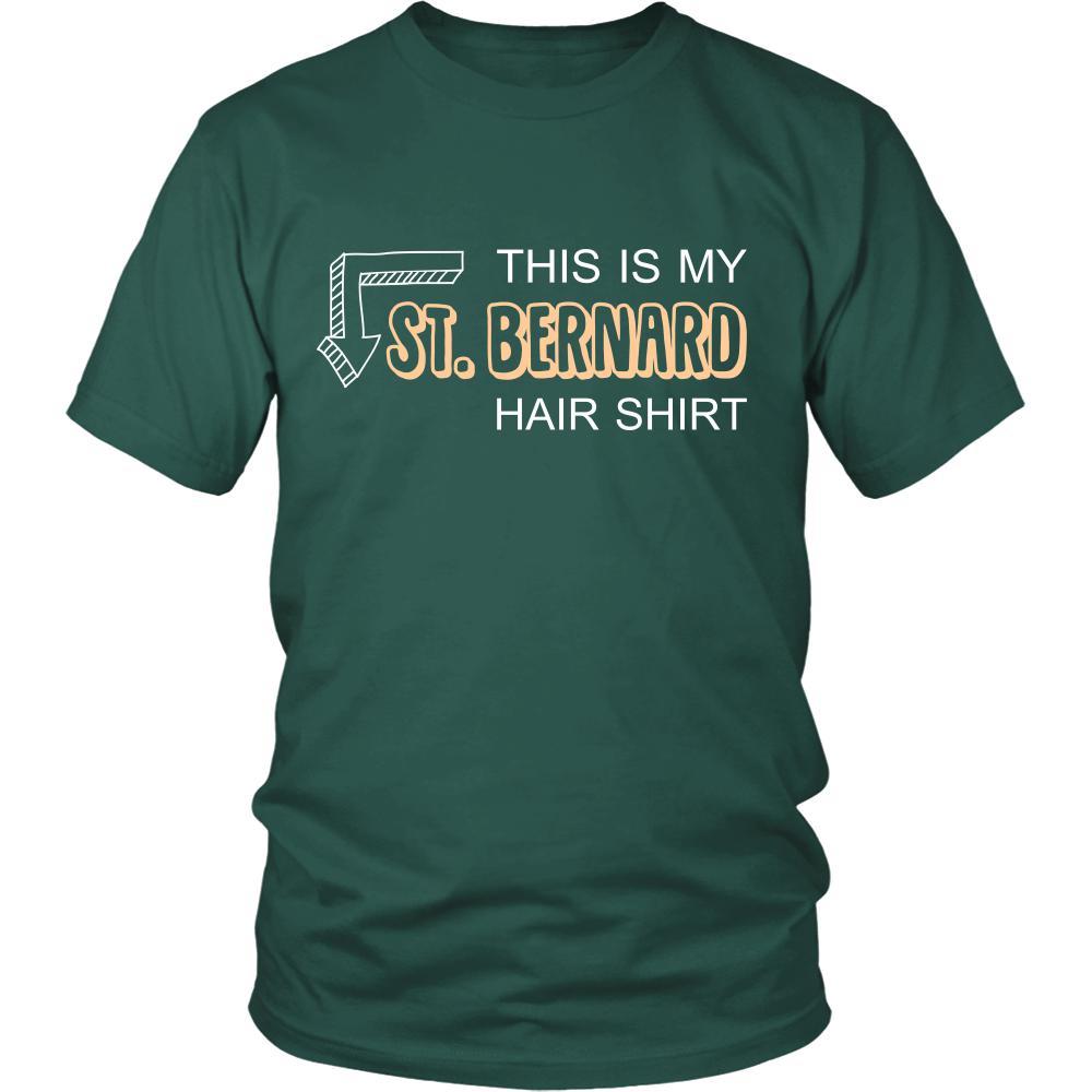 St. Bernard Shirt - This is my St. Bernard hair shirt - Dog Lover Gift-T-shirt-Teelime | shirts-hoodies-mugs