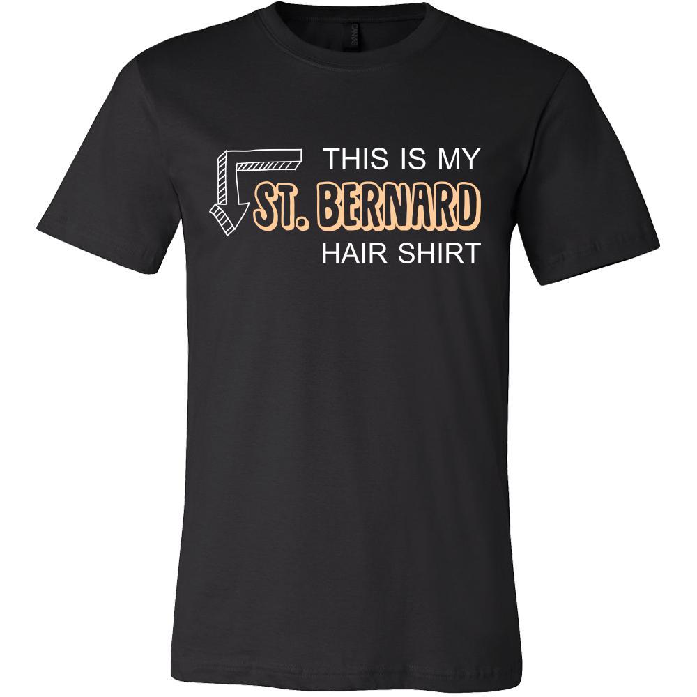 St. Bernard Shirt - This is my St. Bernard hair shirt - Dog Lover Gift-T-shirt-Teelime | shirts-hoodies-mugs