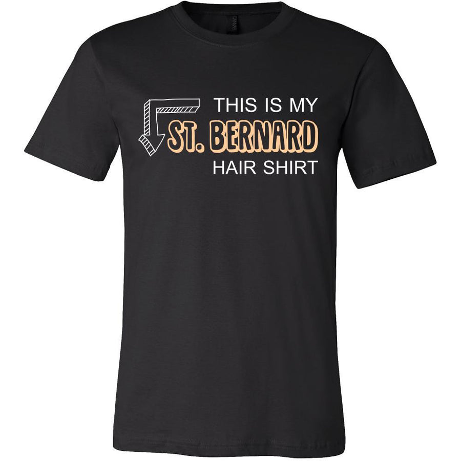 St. Bernard Shirt - This is my St. Bernard hair shirt - Dog Lover Gift-T-shirt-Teelime | shirts-hoodies-mugs