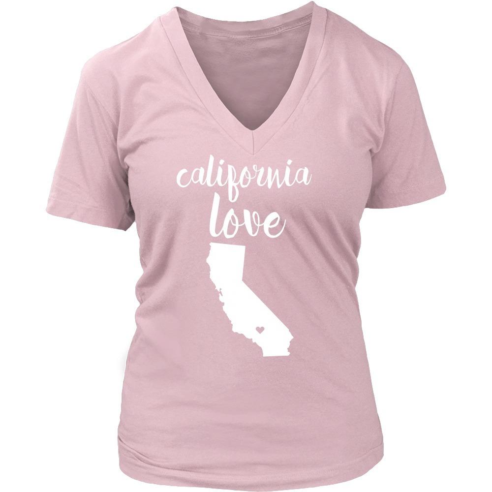 State T Shirt - California Love-T-shirt-Teelime | shirts-hoodies-mugs