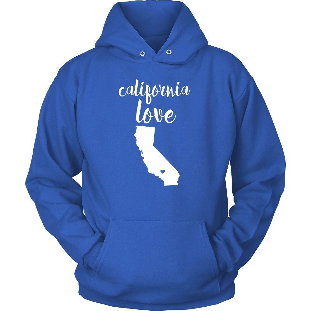 State T Shirt - California Love-T-shirt-Teelime | shirts-hoodies-mugs