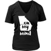 State T Shirt - Georgia... on my mind-T-shirt-Teelime | shirts-hoodies-mugs